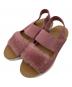 UGG（アグ）の古着「シルバーレイクサンダル」｜ピンク