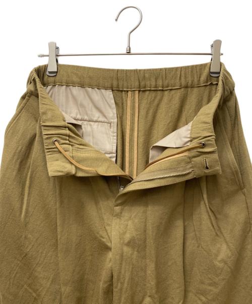 KANEMASA PHIL.（カネマサフィル）KANEMASA PHIL. (カネマサフィル) ウールパンツ ベージュ サイズ:2の古着・服飾アイテム