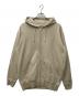 HELLY HANSEN（ヘリーハンセン）の古着「ロゴジップフーディ　HH32241」｜ベージュ