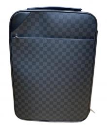 LOUIS VUITTON（ルイ ヴィトン）の古着「ペガス レジェール 55 スーツケース　ダミエ　N41385」｜ブラック