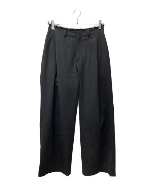 H BEAUTY&YOUTH（エイチ ビューティー&ユース）H BEAUTY&YOUTH (エイチ ビューティー&ユース) TW カットオフパンツ　1614-202-6454 ブラック サイズ:Мの古着・服飾アイテム