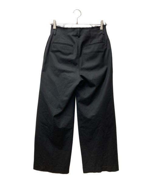 H BEAUTY&YOUTH（エイチ ビューティー&ユース）H BEAUTY&YOUTH (エイチ ビューティー&ユース) TW カットオフパンツ　1614-202-6454 ブラック サイズ:Мの古着・服飾アイテム