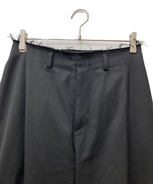 H BEAUTY&YOUTH（エイチ ビューティー&ユース）H BEAUTY&YOUTH (エイチ ビューティー&ユース) TW カットオフパンツ　1614-202-6454 ブラック サイズ:Мの古着・服飾アイテム