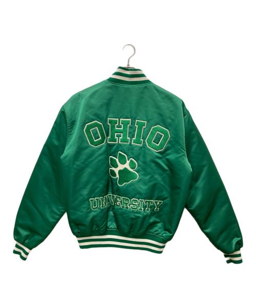 STARTER（スターター）STARTER (スターター) スタジャン グリーン サイズ:XLの古着・服飾アイテム