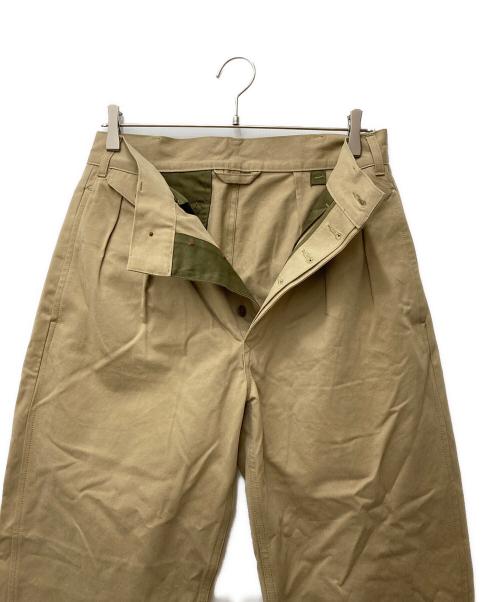 NIGEL CABOURN（ナイジェルケーボン）NIGEL CABOURN (ナイジェルケーボン) OFFICERS PANT　8050-00-50022 ベージュ サイズ:W30の古着・服飾アイテム