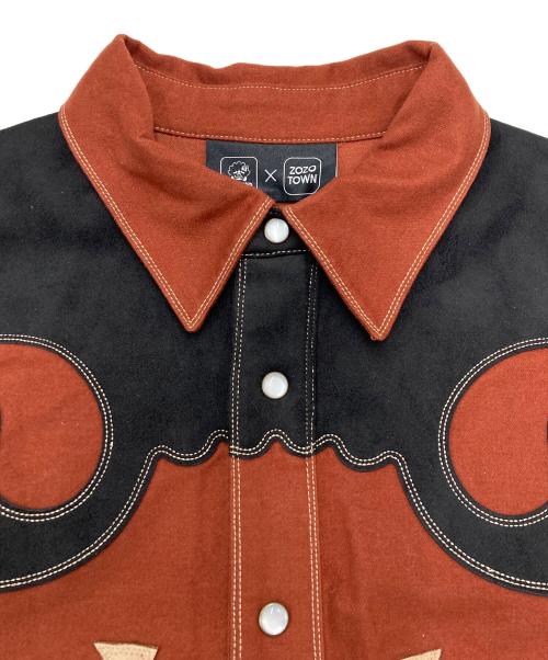 ZOZOTOWN（ゾゾタウン）ZOZOTOWN (ゾゾタウン) スプラトゥーン (スプラトゥーン) イカスタンシャツ SPL-010 ブラウン サイズ:Lの古着・服飾アイテム