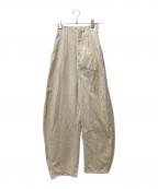 SPORT MAXスポーツマックス）の古着「GLAUCOジーンズ」｜ホワイト