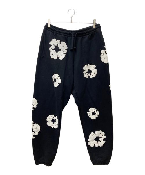 Denim Tears（デニムティアーズ）Denim Tears (デニムティアーズ) The Cotton Wreath Sweatpants ブラック サイズ:Mの古着・服飾アイテム