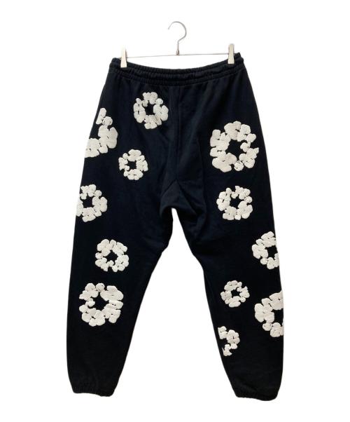 Denim Tears（デニムティアーズ）Denim Tears (デニムティアーズ) The Cotton Wreath Sweatpants ブラック サイズ:Mの古着・服飾アイテム