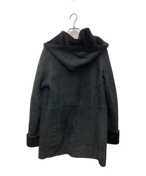 unknown（アンノーン）unknown (アンノウン) シープスキンムートンコート ブラック サイズ:表記無の古着・服飾アイテム