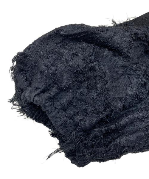 Arobe（アローブ）Arobe (アローブ) フリンジ 2WAY ミニ ワンピース 1190307 ブラック サイズ:2の古着・服飾アイテム