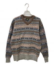 NIGEL CABOURN（ナイジェルケーボン）の古着「ノルディックニット 8047-00-40000」｜ネイビー