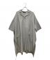 mizuiro-ind（ミズイロインド）の古着「ウールスキッパーシャツワンピース」｜グレー