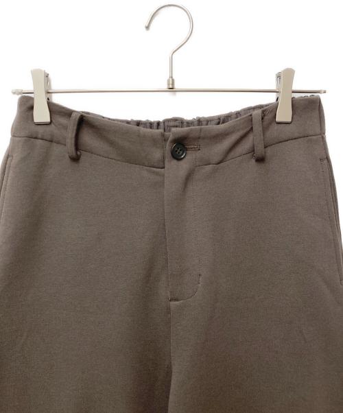 mizuiro-ind（ミズイロインド）mizuiro-ind (ミズイロインド) ワイドパンツ ブラウン サイズ:2の古着・服飾アイテム