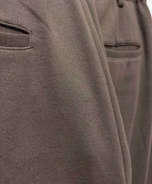 mizuiro-ind（ミズイロインド）mizuiro-ind (ミズイロインド) ワイドパンツ ブラウン サイズ:2の古着・服飾アイテム