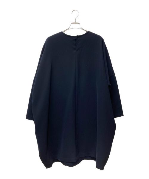 mizuiro-ind（ミズイロインド）mizuiro-ind (ミズイロインド) コクーンワイドワンピース ネイビー サイズ:表記なしの古着・服飾アイテム