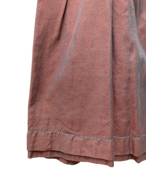 me ISSEY MIYAKE（ミーイッセイ ミヤケ）me ISSEY MIYAKE (ミーイッセイ ミヤケ) カリフラワーフレアスカート MI94FG761 ブラウン サイズ:サイズ表記なしの古着・服飾アイテム