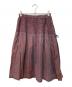 me ISSEY MIYAKE（ミーイッセイ ミヤケ）の古着「カリフラワーフレアスカート MI94FG761」｜ブラウン