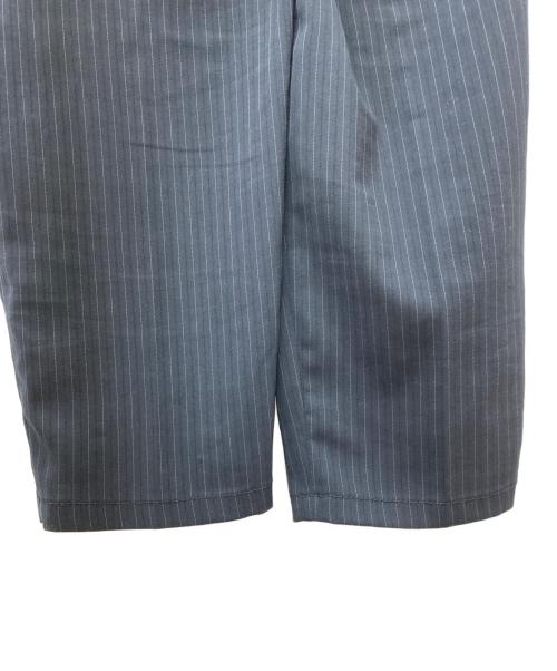 rin（リン）rin (リン) ストライプツータックスラックス ブラック サイズ:Sの古着・服飾アイテム