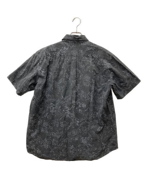 stussy（ステューシー）stussy (ステューシー) 総柄半袖シャツ グレー サイズ:Lの古着・服飾アイテム