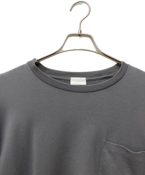 handvaerk（ハンドバーク）handvaerk (ハンドバーク) ロングスリーブカットソー PE-003 グレー サイズ:Mの古着・服飾アイテム