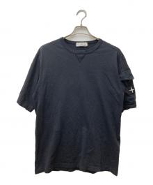 STONE ISLAND（ストーンアイランド）の古着「アームポケットTシャツ　761520456」｜ブラック