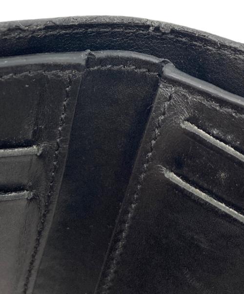 Maison Margiela（メゾンマルジェラ）Maison Margiela (メゾンマルジェラ) ディアスキントライフォールドウォレット S55UI0296 ブラックの古着・服飾アイテム