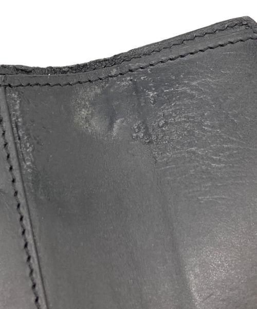 Maison Margiela（メゾンマルジェラ）Maison Margiela (メゾンマルジェラ) ディアスキントライフォールドウォレット S55UI0296 ブラックの古着・服飾アイテム