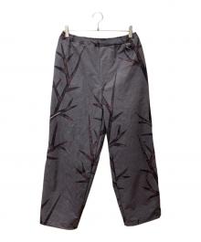 SEDAN ALL-PURPOSE（セダンオールパーパス）の古着「Camouflage Wide Track Pants SD25S-PT04」｜グレー
