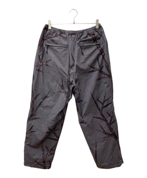 SEDAN ALL-PURPOSE（セダンオールパーパス）SEDAN ALL-PURPOSE (セダンオールパーパス) Camouflage Wide Track Pants SD25S-PT04 グレー サイズ:Mの古着・服飾アイテム