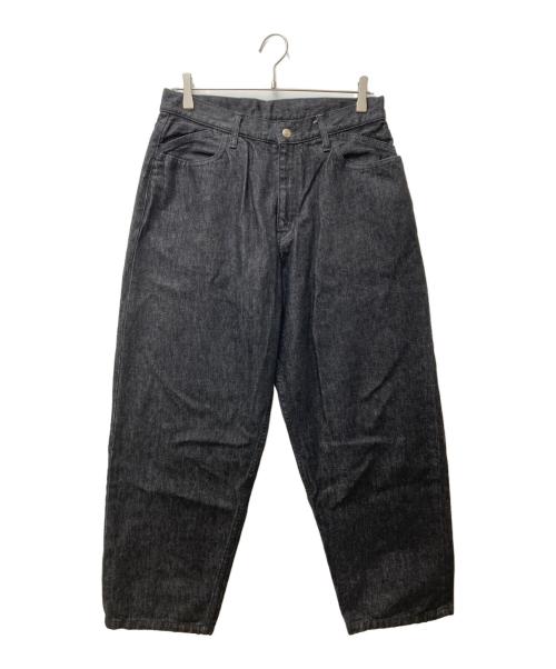 CUP AND CONE（カップアンドコーン）CUP AND CONE (カップアンドコーン) バギーデニムパンツ ブラック サイズ:W３１の古着・服飾アイテム