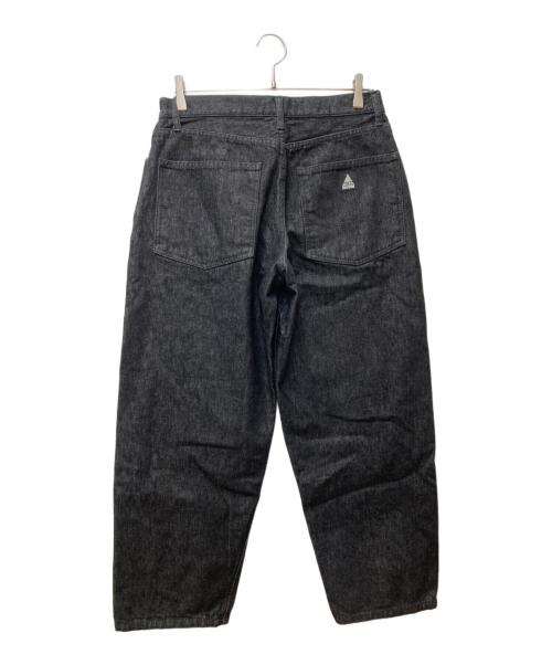 CUP AND CONE（カップアンドコーン）CUP AND CONE (カップアンドコーン) バギーデニムパンツ ブラック サイズ:W３１の古着・服飾アイテム