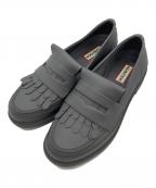 HUNTERハンター）の古着「REFINED FRINGE PENNY LOAFER　WFF1074RMA」｜グレー