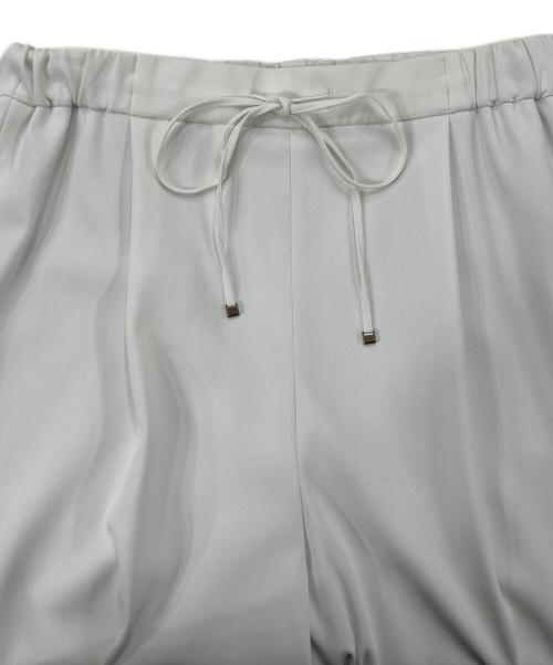 NOLLEY'S（ノーリーズ）NOLLEY'S (ノーリース) ソリビアワイドパンツ 3-0055-3-09-051 ホワイト サイズ:38の古着・服飾アイテム