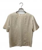 NOLLEY'Sノーリーズ）の古着「オトナサテンTブラウス」｜ベージュ