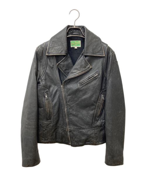 LEVI'S VINTAGE CLOTHING（リーバイス ビンテージ クロージング）LEVI'S VINTAGE CLOTHING (リーバイス ビンテージ クロージング) レザーダブルライダースジャケット ブラック サイズ:Sの古着・服飾アイテム