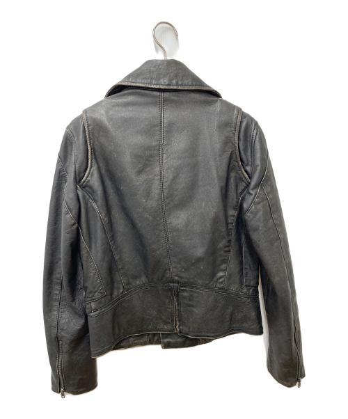 LEVI'S VINTAGE CLOTHING（リーバイス ビンテージ クロージング）LEVI'S VINTAGE CLOTHING (リーバイス ビンテージ クロージング) レザーダブルライダースジャケット ブラック サイズ:Sの古着・服飾アイテム