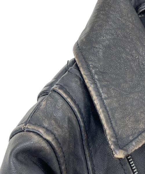 LEVI'S VINTAGE CLOTHING（リーバイス ビンテージ クロージング）LEVI'S VINTAGE CLOTHING (リーバイス ビンテージ クロージング) レザーダブルライダースジャケット ブラック サイズ:Sの古着・服飾アイテム