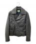 LEVI'S VINTAGE CLOTHING（リーバイス ビンテージ クロージング）の古着「レザーダブルライダースジャケット」｜ブラック