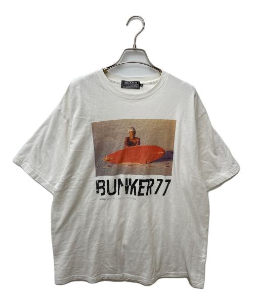 Hysteric Glamour（ヒステリックグラマー）Hysteric Glamour (ヒステリックグラマー) BUNKER’77 Tシャツ 02241CT52 ホワイト サイズ:XLの古着・服飾アイテム