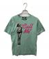 Hysteric Glamour（ヒステリックグラマー）の古着「Call Me Print T-Shirts 0202CT06」｜グリーン