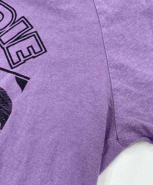 Hysteric Glamour（ヒステリックグラマー）Hysteric Glamour (ヒステリックグラマー) BLONDIE X-OFFENDER 7分袖カットソー パープル サイズ:Mの古着・服飾アイテム