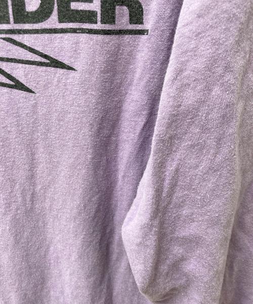 Hysteric Glamour（ヒステリックグラマー）Hysteric Glamour (ヒステリックグラマー) BLONDIE X-OFFENDER 7分袖カットソー パープル サイズ:Mの古着・服飾アイテム