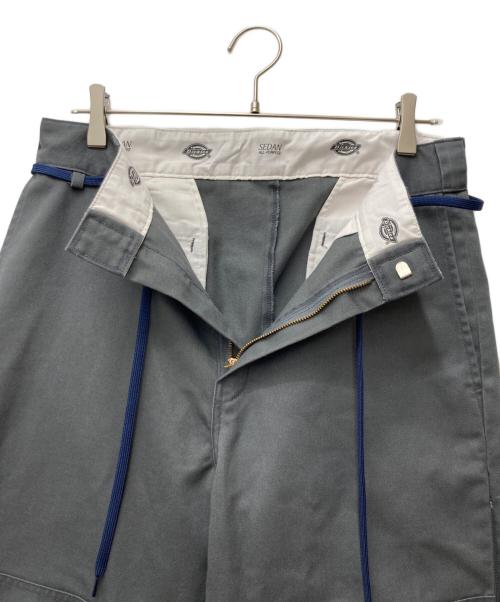SEDAN ALL-PURPOSE（セダンオールパーパス）SEDAN ALL-PURPOSE (セダンオールパーパス) Dickies (ディッキーズ) Ventilation Double Knee Work Pant　SD24F-PT01 グレー サイズ:Mの古着・服飾アイテム