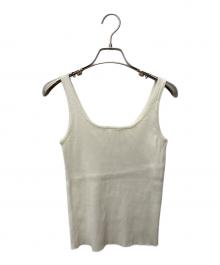 GRACE CLASS（グレースクラス）の古着「デコルテニットタンク 0224143197-01」｜ホワイト