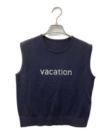ANAYI（アナイ）の古着「VACATION ロゴ プルオーバー 10252816130」｜ネイビー