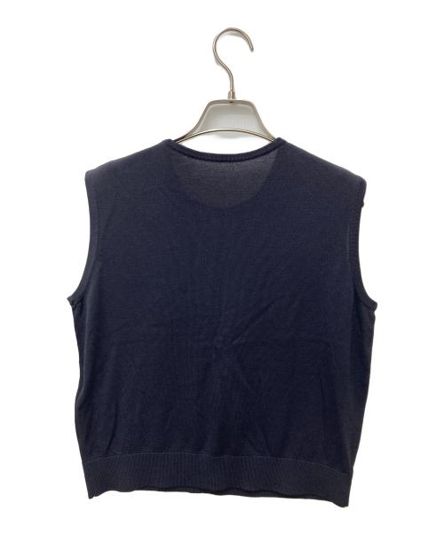 ANAYI（アナイ）ANAYI (アナイ) VACATION ロゴ プルオーバー 10252816130 ネイビー サイズ:36 未使用品の古着・服飾アイテム