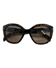 PRADA（プラダ）の古着「キャッツアイサングラス　2AU-3D0」｜ブラウン