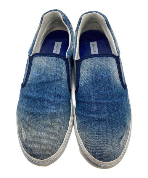 JACOB COHEN（ヤコブコーエン）JACOB COHEN (ヤコブコーエン) ダメージ加工デニムスリッポン インディゴ サイズ:表記無しの古着・服飾アイテム