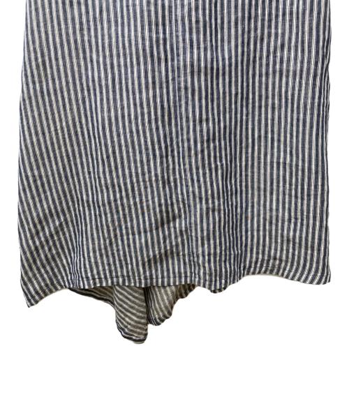 Y's（ワイズ）Y's (ワイズ) アシンメトリーリネンスカート　YX-S10-301 インディゴ サイズ:1の古着・服飾アイテム